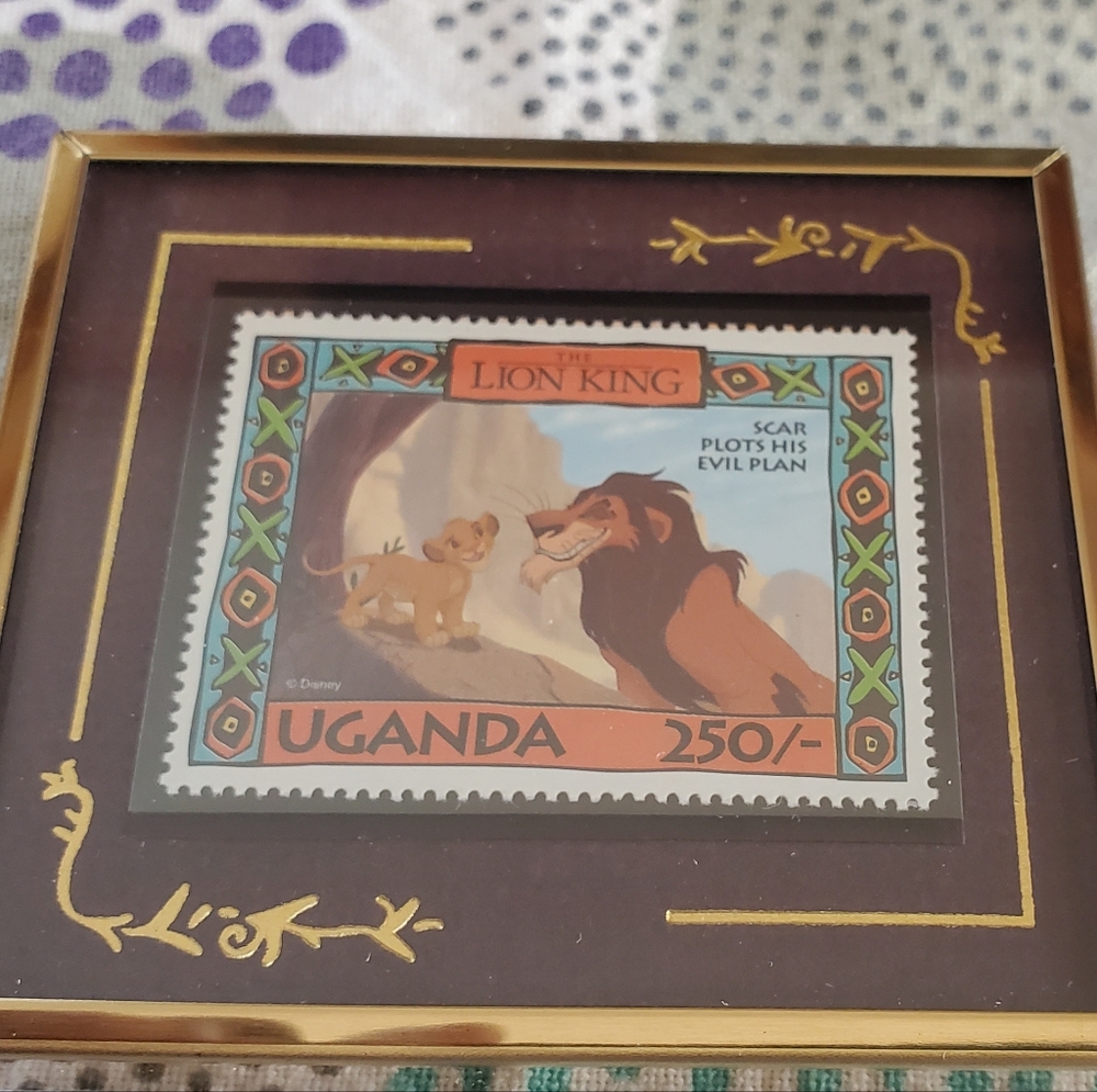 Disney "The Lion King" Uganda Stamp #1